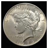 1926-D PEACE DOLLAR BU