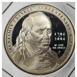 2006-P $1 COMMEM BENJAMIN FRANKLIN TERCENTENARY PR