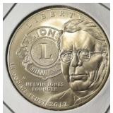 2017-P $1 COMMEM LIONS CLUB