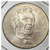 2009-P $1 COMMEM ABRAHAM LINCOLN BICENTENNIAL