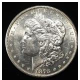 1878-S MORGAN DOLLAR CH BU