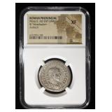 PHILIP II, AD 247-249 NGC XF