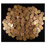(500) WHEAT CENTS MIXED DATES