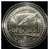 1987-P COMMEM $1 90% SILVER