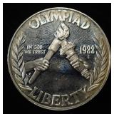 1988-S $1 COMMEM SEOUL OLYMPIAD PR DCAM