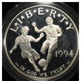 1994-S $1 COMMEM WORLD CUP TOURNAMENT