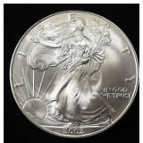 2002 AMERICAN SILVER EAGLE