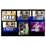 (6) FOOTBALL CARDS