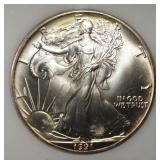 1991 AMERICAN SILVER EAGLE