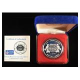 SUPER BOWL XXVI 1 OZ 0.999 SILVER ROUND