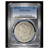 1897-O MORGAN DOLLAR PCGS AG03