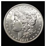 1893 MORGAN DOLLAR AU/BU