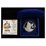 SNOW WHITE DOC 1 OZ .999 SILVER ROUND