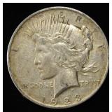 1923-D PEACE DOLLAR