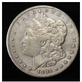 1904-S MORGAN DOLLAR XF