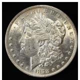 1878 7TF REV 79 MORGAN DOLLAR CH BU