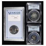 GRADED COIN COLLECTORS LOT