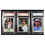 MIXED COLLECTOR'S LOT GRADED MINT 9