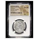 KHUSRU II, AD 591-628 NGC CH AU