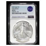 2023 AMERICAN SILVER EAGLE NGC MS70