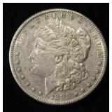 1885-S MORGAN DOLLAR AU
