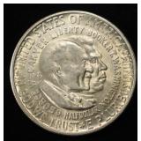 1953-S WASH/CARVER COMMEM HALF BU