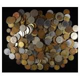 5 LBS MIXED FOREIGN COINS