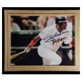 TONY GWYNN 8X10 SIGNED PHOTO FRAMED W/ COA