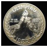 1988-S $1 COMMEM SEOUL OLYMPIAD PR DCAM