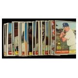 (25) 1961 TOPPS BASEBALL CARDS