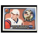 2000 ALRORA TOM BRADY FOOTBALL CARD