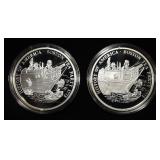 APPROX 0.5 OZ .999 SILVER BOSTON TEA PARTY ROUND