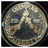 1988-S 90% SILVER COMMEM DOLLAR PR