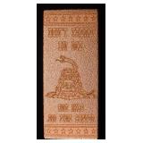 1 KILOGRAM .999 COPPER BAR