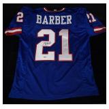 NY GIANTS TIKI BARBER SIGNED JERSERY