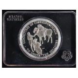 1973 BICENTENNIAL COMMEM 1 OZ 92.5% SILVER MEDAL