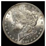 1884 MORGAN DOLLAR BU