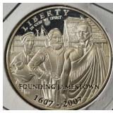 2007-P $1 COMMEM JAMESTOWN 400TH ANNIV. PR