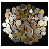 5 LB MIXED FOREIGN COINS