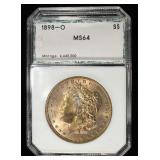 1898-O MORGAN DOLLAR PCI CH/GEM BU