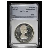 1977 50P 92.5% NNC PERFECT GEM PROOF