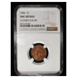 1904 INDIAN CEN NGC UNC DETAILS ALTERED COLOR