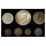 2 TROY OZ. MIXED FOREIGN SILVER COINS