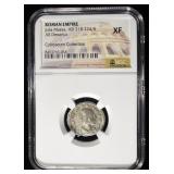 JULIA MAESA, AD 218-224/5 NGC XF