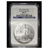 2010 AMERICAN SILVER EAGLE NGC MS70