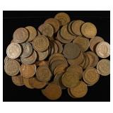 (60) INDIAN CENTS FROM THE 80'S, 90'S, 00'S