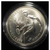 1996-D $1 COMMEM OLYMPIC TENNIS