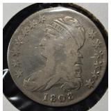1808 CAPPED BUST HALF DOLLAR FINE