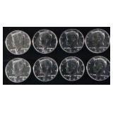 (8) 90% SILVER KENNEDY HALF DOLLARS PROOF