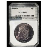 1890-O MORGAN DOLLAR PCI GEM BU